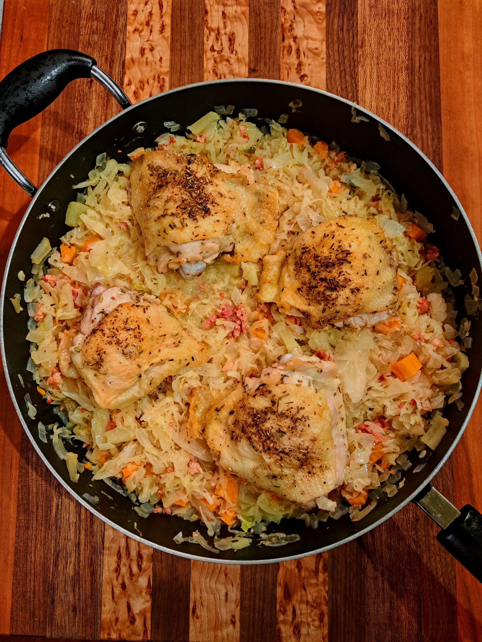 Chicken and Sauerkraut