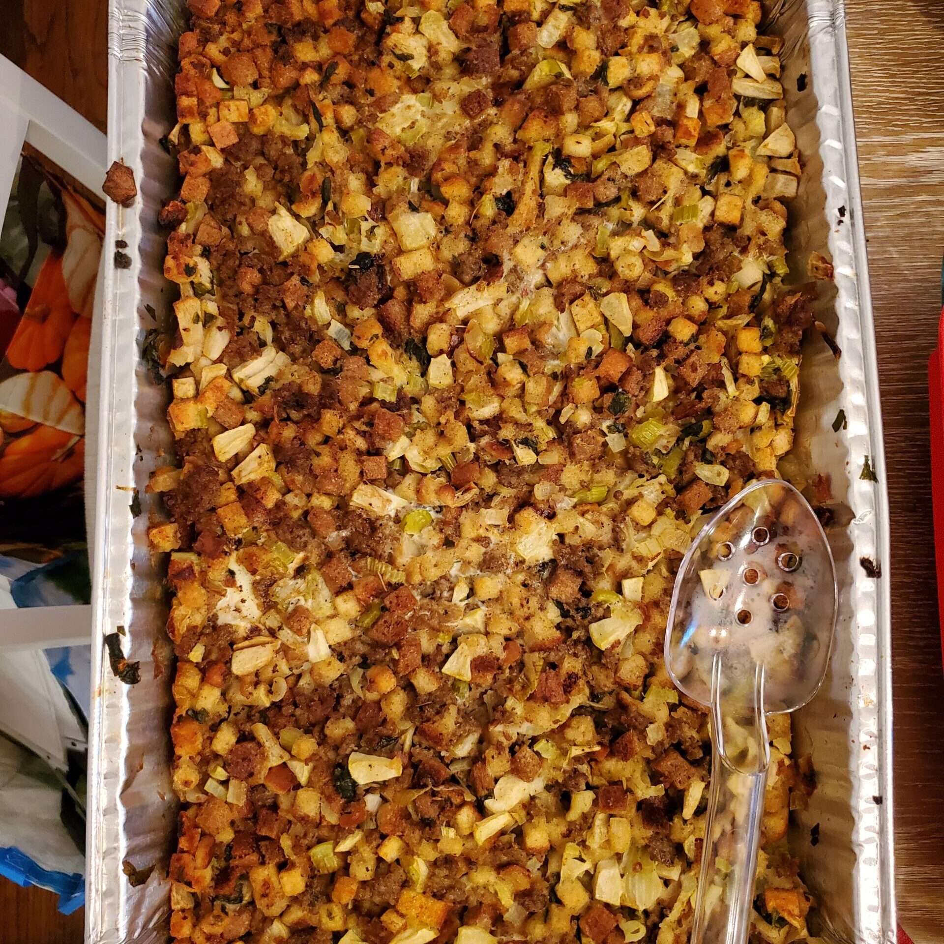 Apple Sausage Stuffing