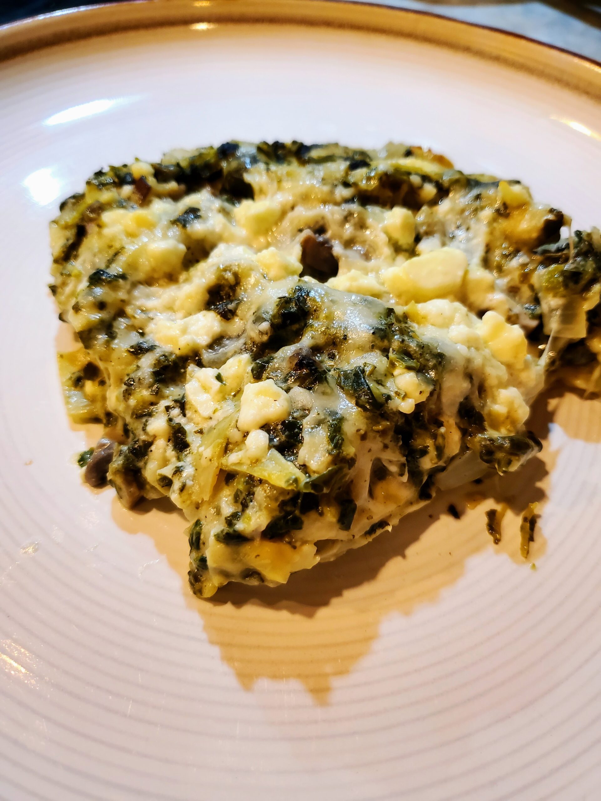 Spinach Artichoke Lasagna