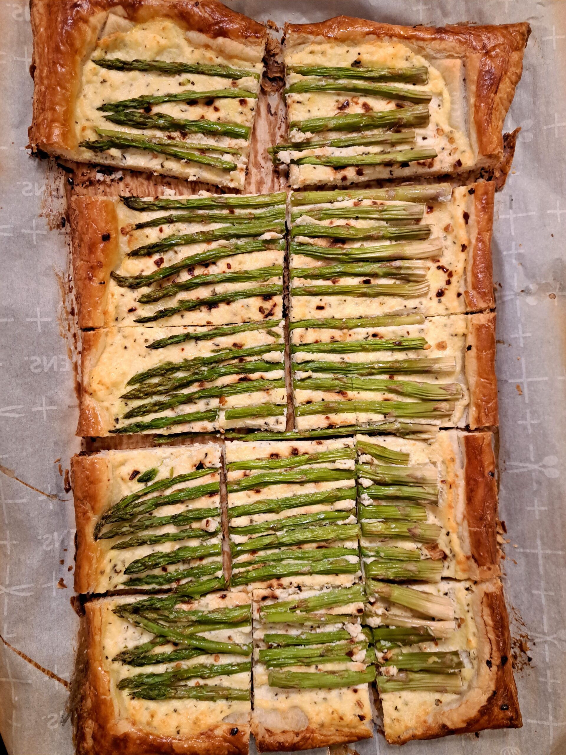 Asparagus Ricotta Tart