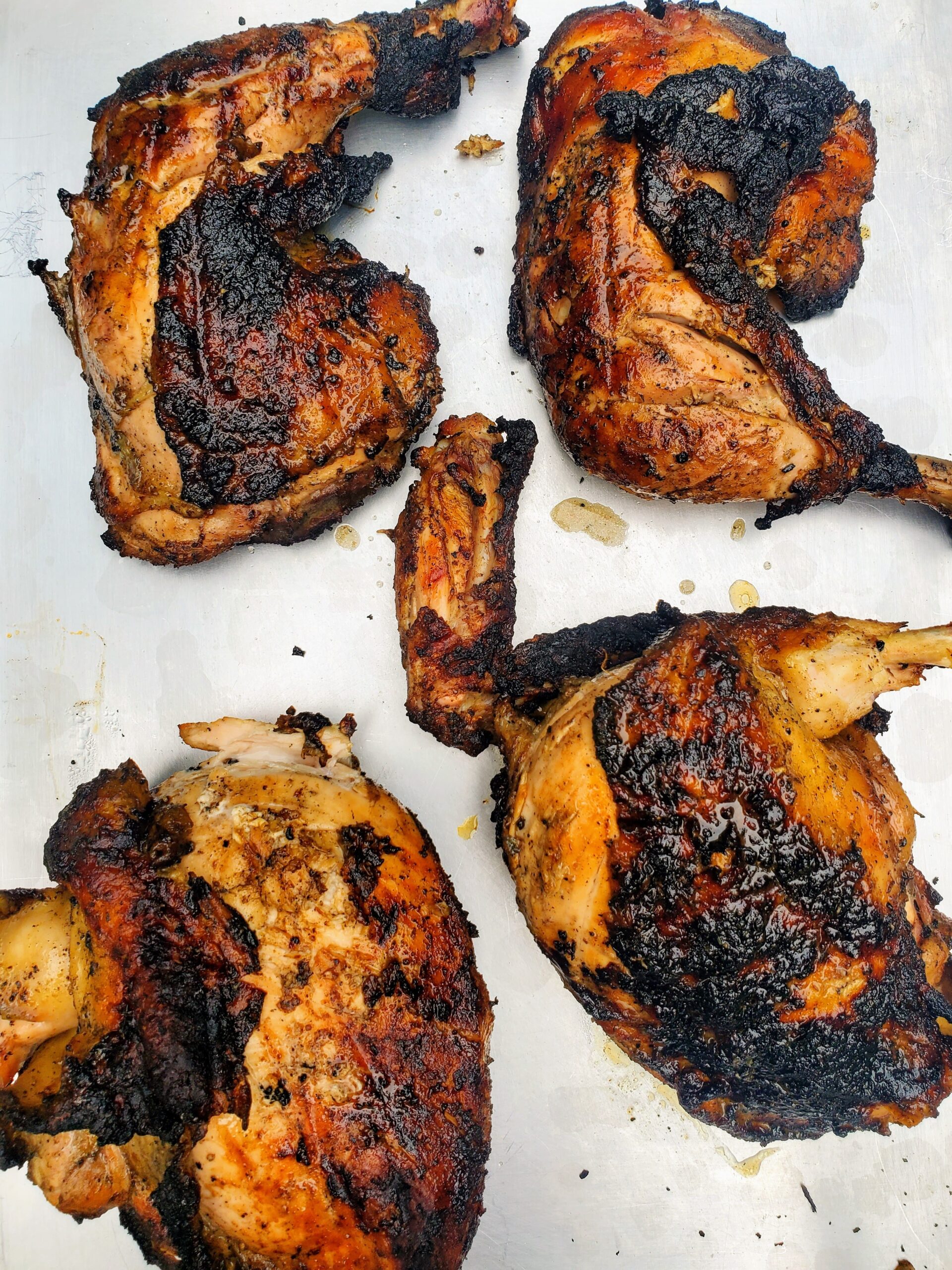 BBQ Chicken on a Baking Sheet